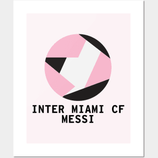 Lionel Messi Miami Soccer Posters and Art